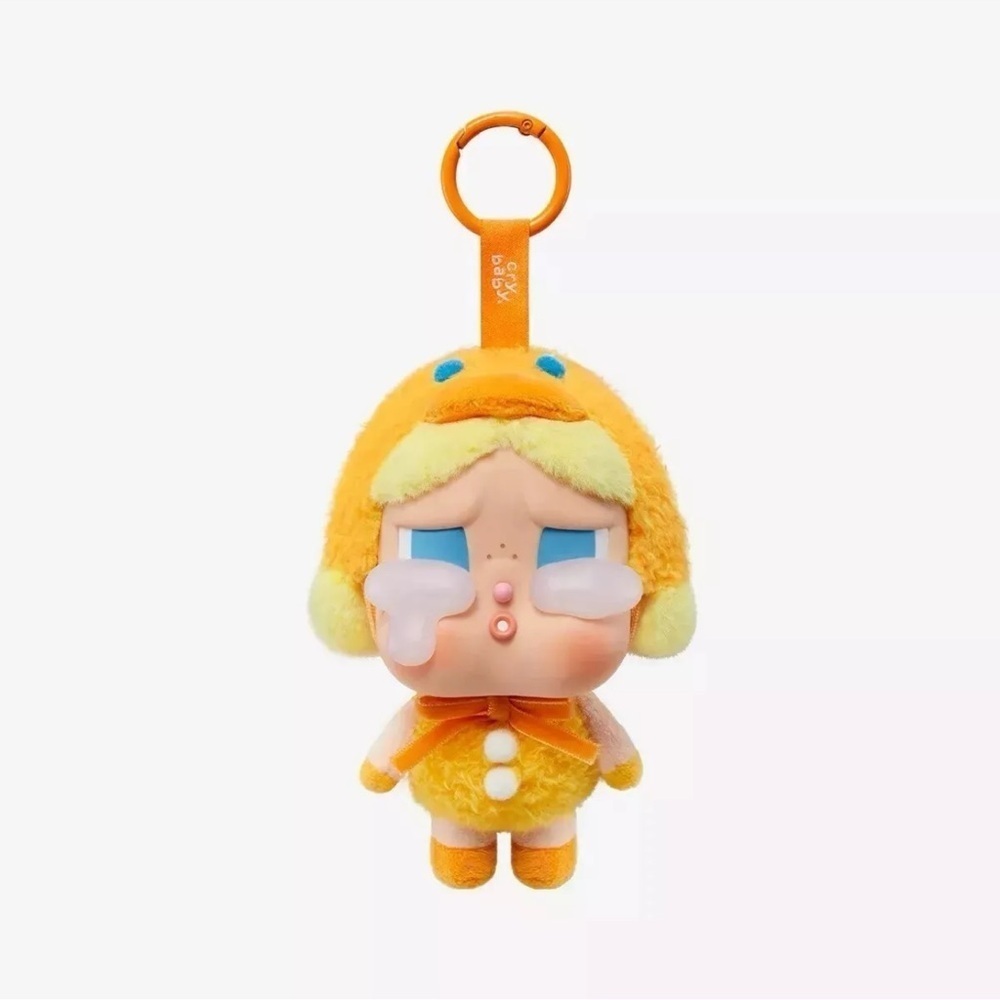 Cry Baby Crying Again vinyl face plush pendant series. New.